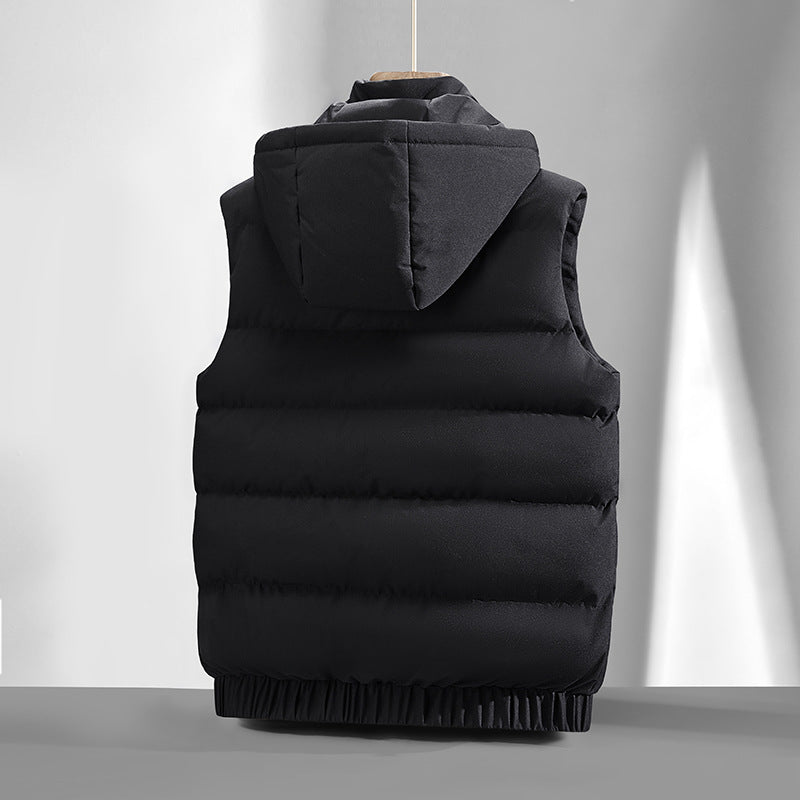 Chaleco Acolchado con Capucha - Urban Puffer | ROUSSE BLACK