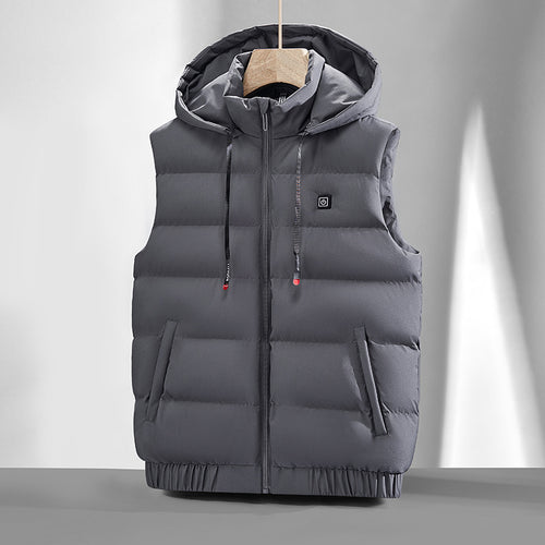 Chaleco Acolchado con Capucha - Urban Puffer | ROUSSE BLACK