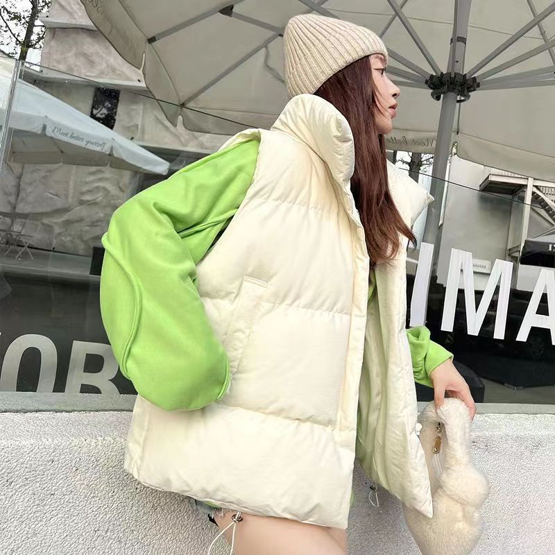 Chaleco Puffer Cropped Acolchado - Estilo Korean | ROUSSE BLACK