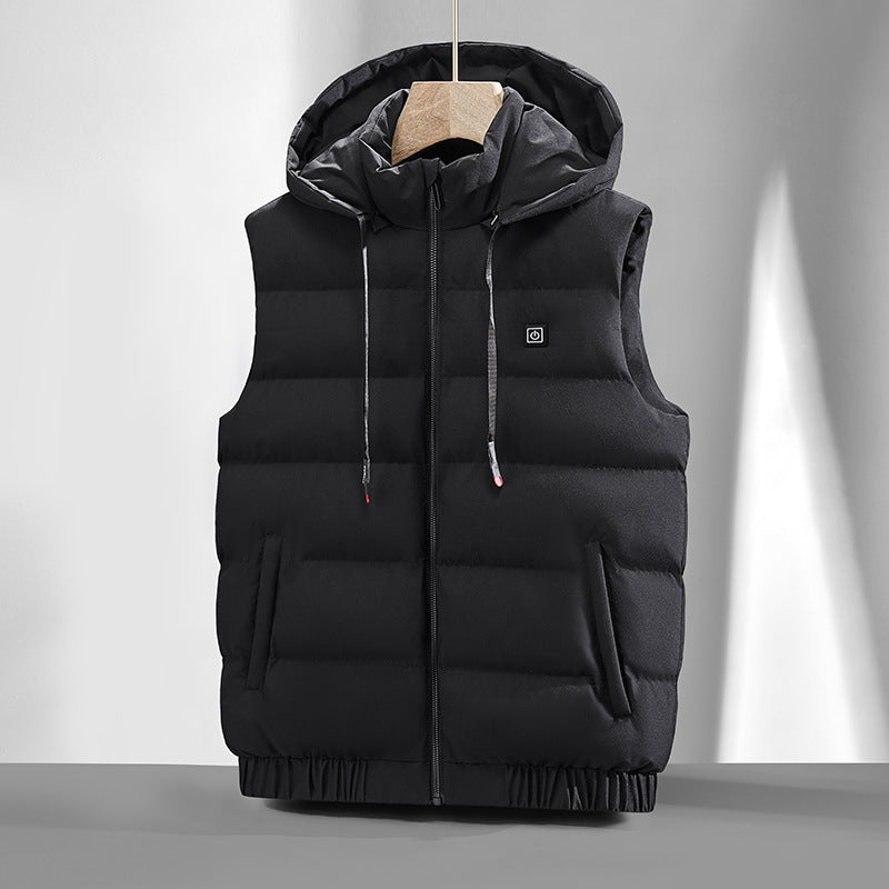 Chaleco Acolchado con Capucha - Urban Puffer | ROUSSE BLACK