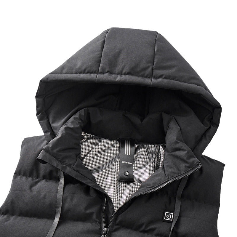 Chaleco Acolchado con Capucha - Urban Puffer | ROUSSE BLACK