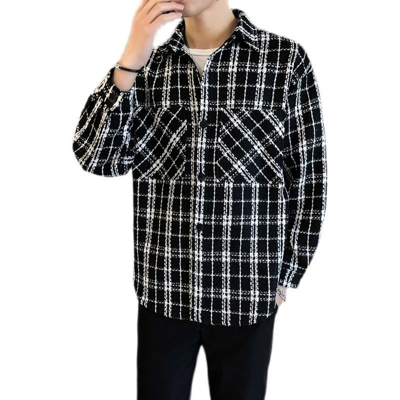 Sobrecamisa a Cuadros Vintage - Estilo Leñador Premium | ROUSSE BLACK